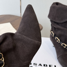 Isabel Marant 伊莎贝尔 26ss 少女感 一眼就心动 一脚蹬平底短靴 isabel marant Isabel Marant 伊莎贝尔 26ss 少女感 一眼就心动 一脚蹬平底短靴 isabel marant