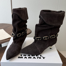 Isabel Marant 伊莎贝尔 26ss 少女感 一眼就心动 一脚蹬平底短靴 isabel marant Isabel Marant 伊莎贝尔 26ss 少女感 一眼就心动 一脚蹬平底短靴 isabel marant