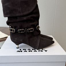 Isabel Marant 伊莎贝尔 26ss 少女感 一眼就心动 一脚蹬平底短靴 isabel marant Isabel Marant 伊莎贝尔 26ss 少女感 一眼就心动 一脚蹬平底短靴 isabel marant