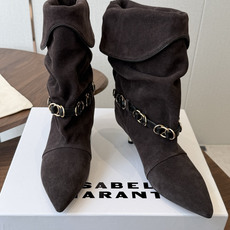 Isabel Marant 伊莎贝尔 26ss 少女感 一眼就心动 一脚蹬平底短靴 isabel marant Isabel Marant 伊莎贝尔 26ss 少女感 一眼就心动 一脚蹬平底短靴 isabel marant