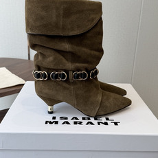 Isabel Marant 伊莎贝尔 26ss 少女感 一眼就心动 一脚蹬平底短靴 isabel marant Isabel Marant 伊莎贝尔 26ss 少女感 一眼就心动 一脚蹬平底短靴 isabel marant