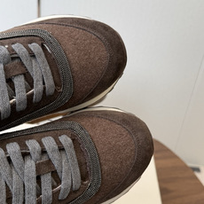 Brunello Cucinelli 26ss最新 Bc 系带 羊毛休闲鞋 鞋面进口麂皮/进口牛皮 内里进口羊毛/羊 Brunello Cucinelli 26ss最新 Bc 系带 羊毛休闲鞋 鞋面进口麂皮/进口牛皮 内里进口羊毛/羊