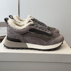 Brunello Cucinelli 26ss最新 Bc 系带 羊毛休闲鞋 鞋面进口麂皮/进口牛皮 内里进口羊毛/羊 Brunello Cucinelli 26ss最新 Bc 系带 羊毛休闲鞋 鞋面进口麂皮/进口牛皮 内里进口羊毛/羊