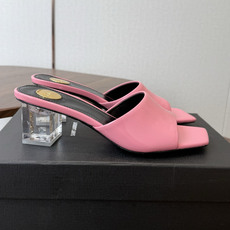 Saint Laurent / 圣罗兰LeeYSL 26ss姐姐的美丽尤物又是人间圣罗兰 Rose同款的高跟鞋凉鞋拖鞋化 Saint Laurent / 圣罗兰LeeYSL 26ss姐姐的美丽尤物又是人间圣罗兰 Rose同款的高跟鞋凉鞋拖鞋化