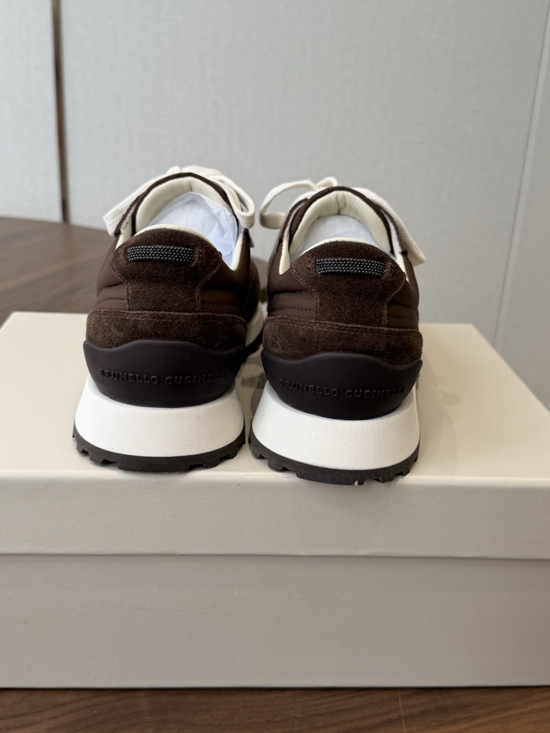 Brunello Cucinelli 26ss最新 Bc 系带 休闲鞋 鞋面进口麂皮/进口牛皮 内里进口羊毛 0.5 Brunello Cucinelli 26ss最新 Bc 系带 休闲鞋 鞋面进口麂皮/进口牛皮 内里进口羊毛 0.5