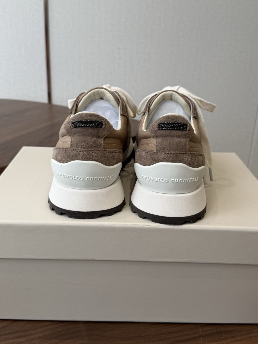Brunello Cucinelli 26ss最新 Bc 系带 休闲鞋 鞋面进口麂皮/进口牛皮 内里进口羊毛 0.5 Brunello Cucinelli 26ss最新 Bc 系带 休闲鞋 鞋面进口麂皮/进口牛皮 内里进口羊毛 0.5