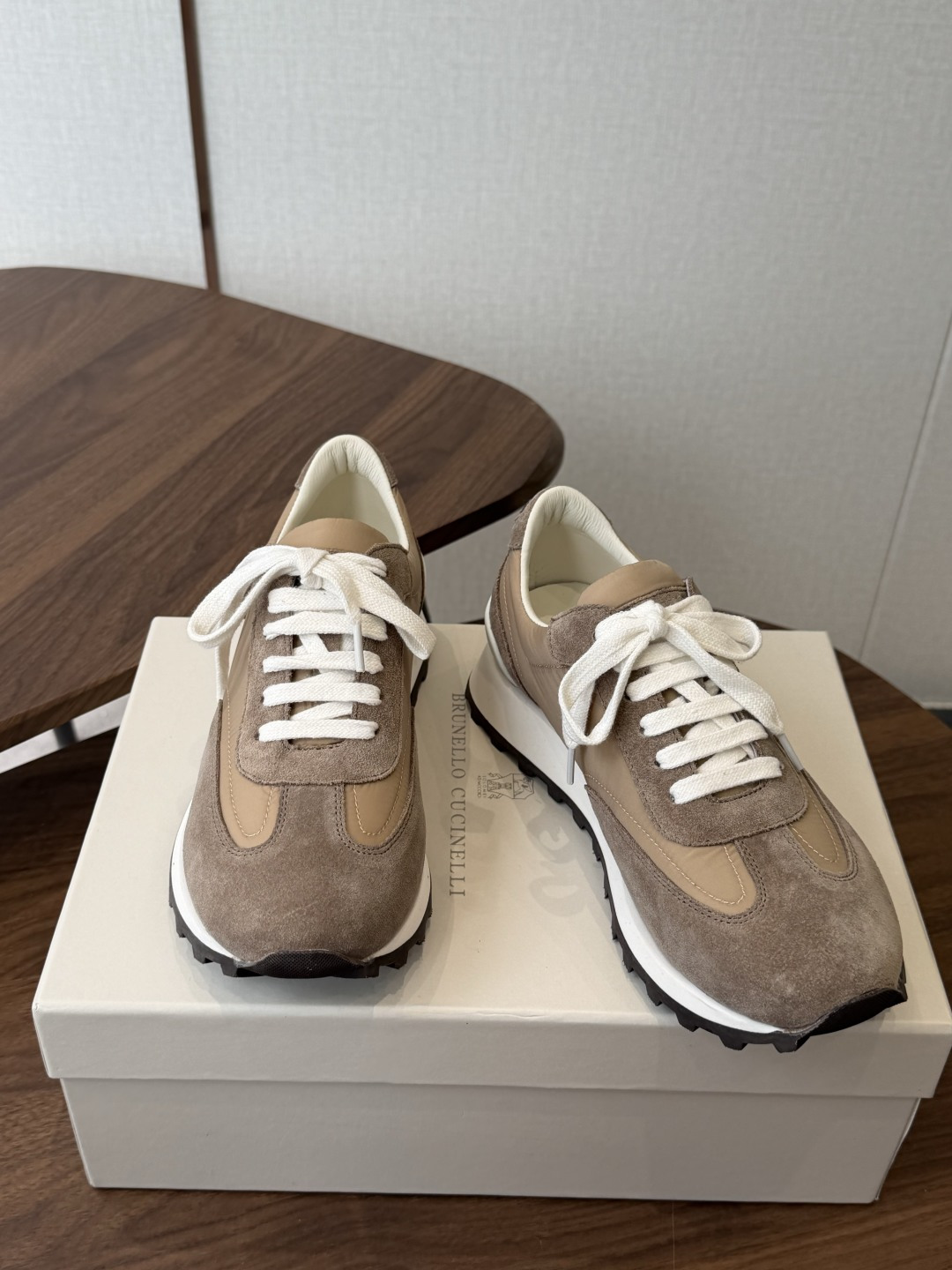 Brunello Cucinelli 26ss最新 Bc 系带 休闲鞋 鞋面进口麂皮/进口牛皮 内里进口羊毛 0.5 Brunello Cucinelli 26ss最新 Bc 系带 休闲鞋 鞋面进口麂皮/进口牛皮 内里进口羊毛 0.5