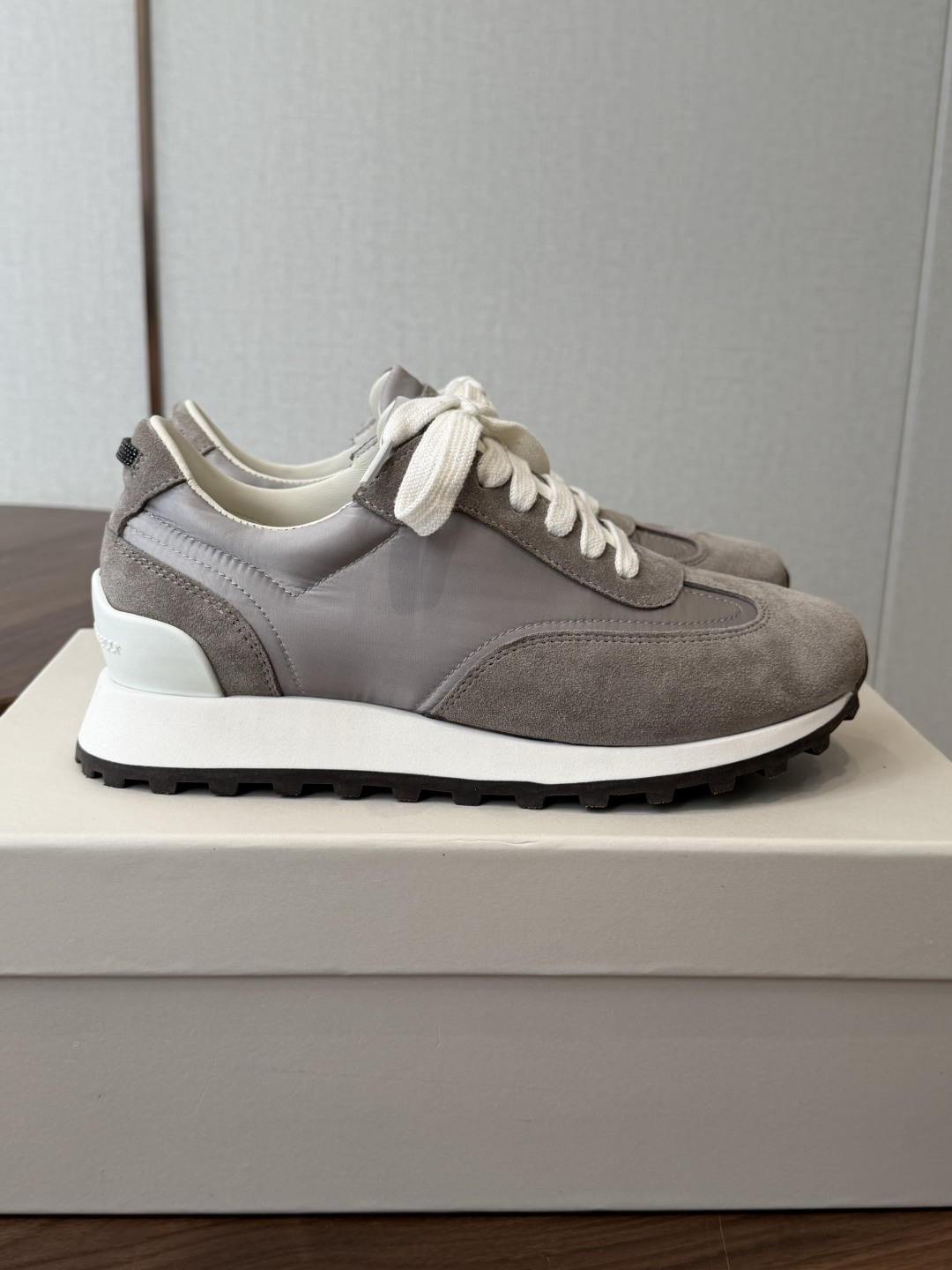 Brunello Cucinelli 26ss最新 Bc 系带 休闲鞋 鞋面进口麂皮/进口牛皮 内里进口羊毛 0.5 Brunello Cucinelli 26ss最新 Bc 系带 休闲鞋 鞋面进口麂皮/进口牛皮 内里进口羊毛 0.5