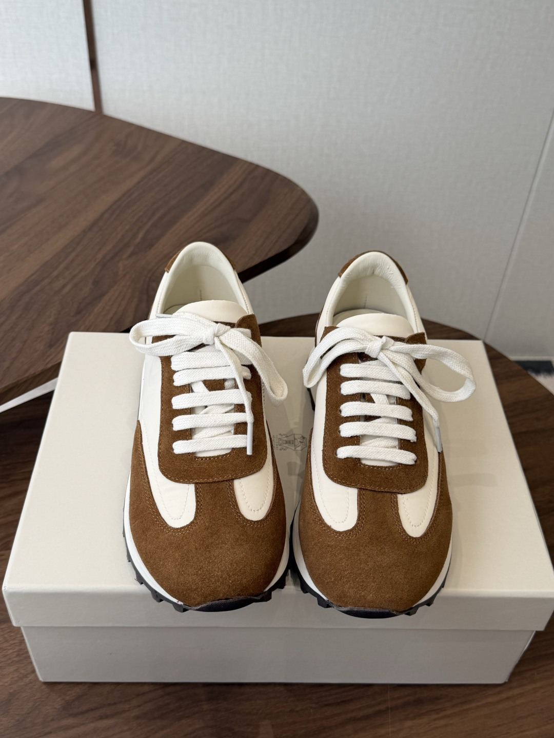 Brunello Cucinelli  26ss最新 Bc 系带 休闲鞋  鞋面进口麂皮/进口牛皮 内里进口羊毛 0.5