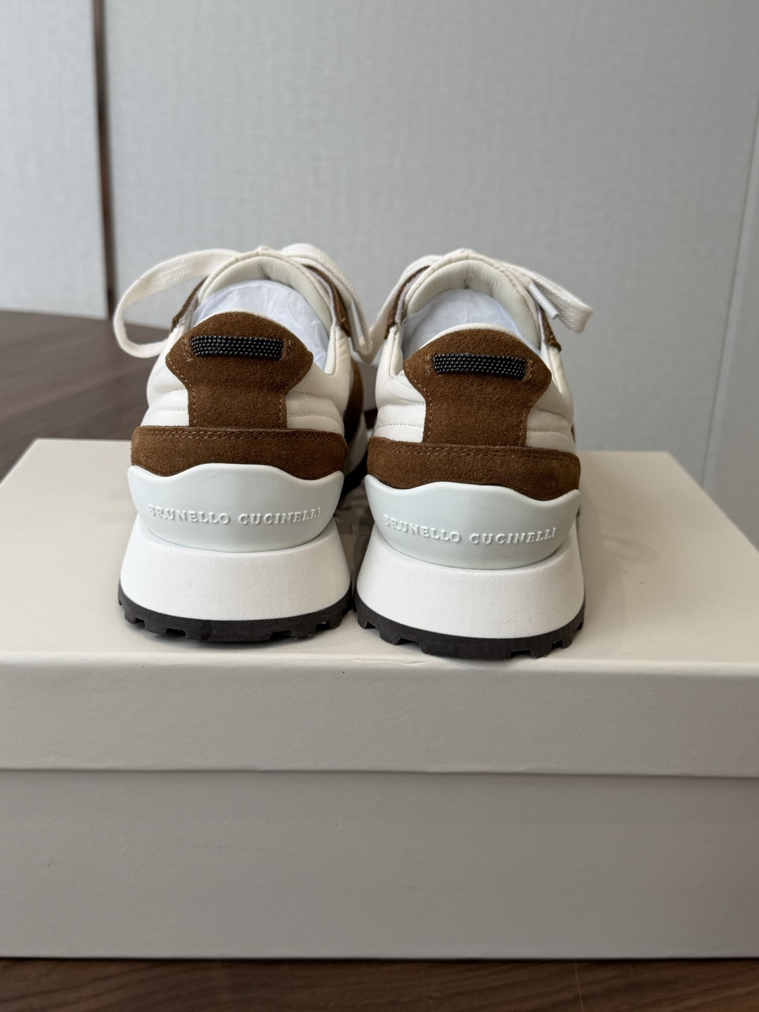Brunello Cucinelli  26ss最新 Bc 系带 休闲鞋  鞋面进口麂皮/进口牛皮 内里进口羊毛 0.5