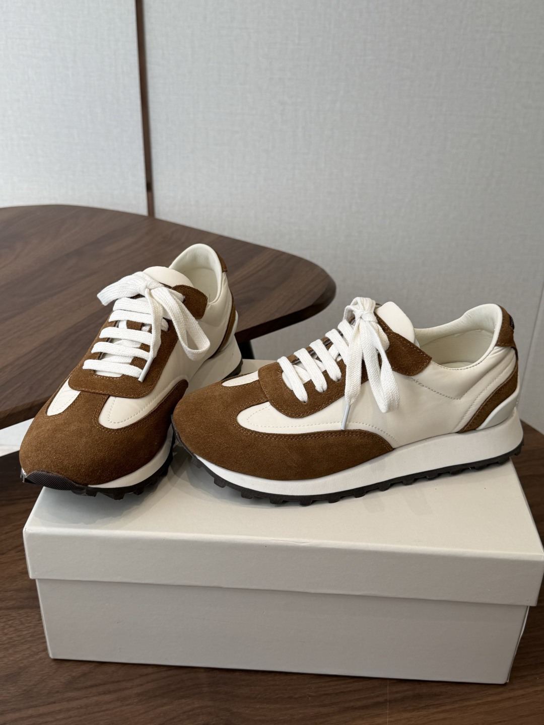 Brunello Cucinelli  26ss最新 Bc 系带 休闲鞋  鞋面进口麂皮/进口牛皮 内里进口羊毛 0.5