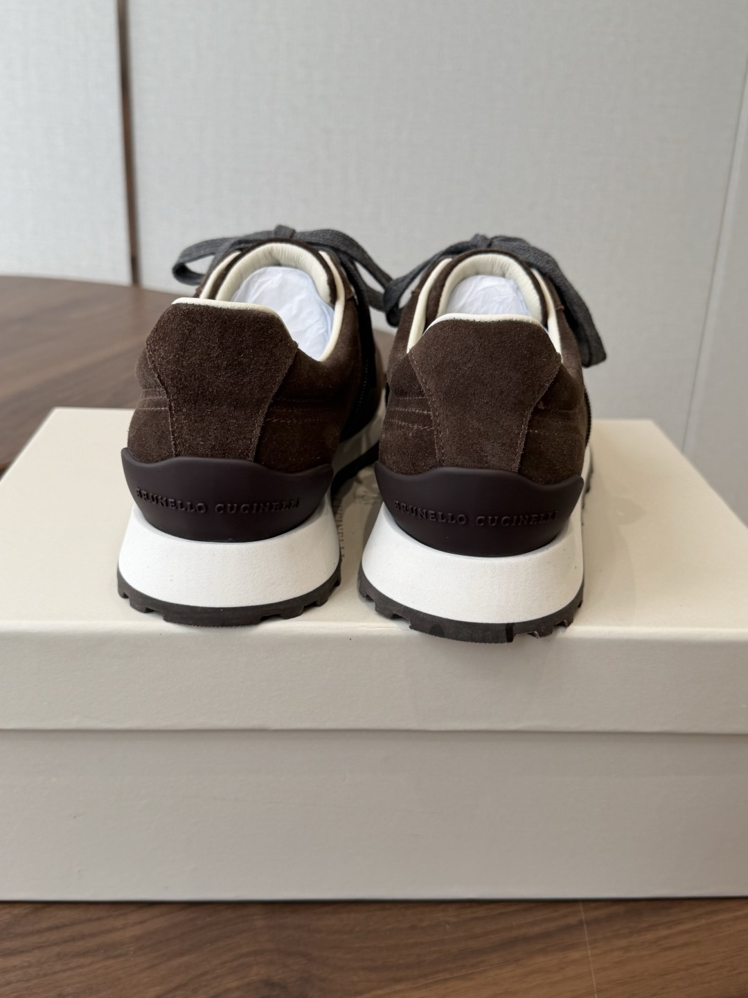 Brunello Cucinelli 26ss最新 Bc 系带 休闲鞋 鞋面进口麂皮/进口牛皮 内里进口羊毛 0.5 Brunello Cucinelli 26ss最新 Bc 系带 休闲鞋 鞋面进口麂皮/进口牛皮 内里进口羊毛 0.5