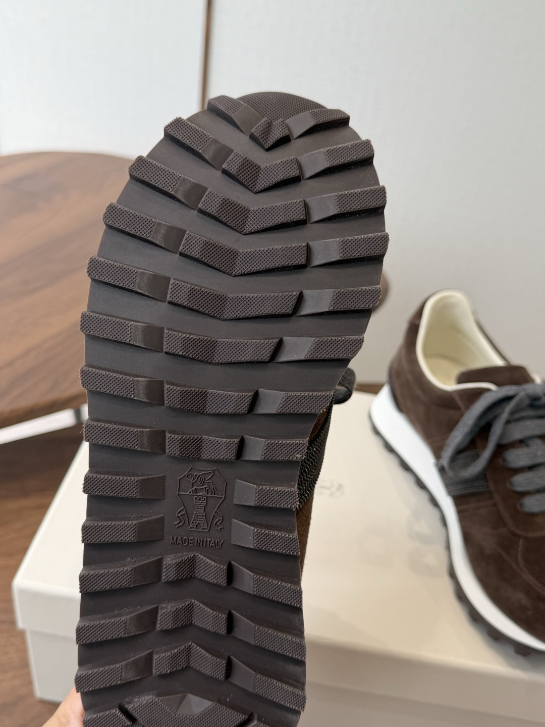 Brunello Cucinelli 26ss最新 Bc 系带 休闲鞋 鞋面进口麂皮/进口牛皮 内里进口羊毛 0.5 Brunello Cucinelli 26ss最新 Bc 系带 休闲鞋 鞋面进口麂皮/进口牛皮 内里进口羊毛 0.5