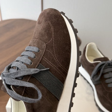 Brunello Cucinelli 26ss最新 Bc 系带 休闲鞋 鞋面进口麂皮/进口牛皮 内里进口羊毛 0.5 Brunello Cucinelli 26ss最新 Bc 系带 休闲鞋 鞋面进口麂皮/进口牛皮 内里进口羊毛 0.5