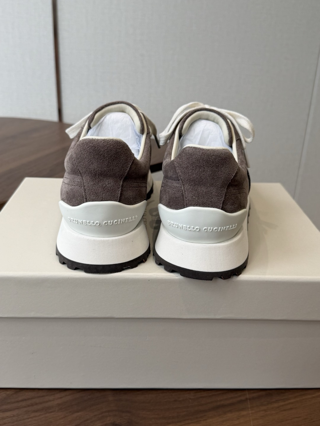 Brunello Cucinelli 26ss最新 Bc 系带 休闲鞋 鞋面进口麂皮/进口牛皮 内里进口羊毛 0.5 Brunello Cucinelli 26ss最新 Bc 系带 休闲鞋 鞋面进口麂皮/进口牛皮 内里进口羊毛 0.5