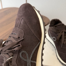 Brunello Cucinelli 26ss最新 Bc 系带 羊毛休闲鞋 鞋面进口麂皮/进口牛皮 内里进口羊毛/羊 Brunello Cucinelli 26ss最新 Bc 系带 羊毛休闲鞋 鞋面进口麂皮/进口牛皮 内里进口羊毛/羊