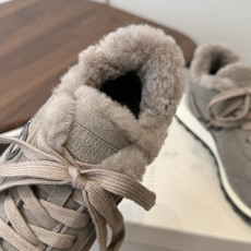 Brunello Cucinelli 26ss最新 Bc 系带 羊毛休闲鞋 鞋面进口麂皮/进口牛皮 内里进口羊毛/羊 Brunello Cucinelli 26ss最新 Bc 系带 羊毛休闲鞋 鞋面进口麂皮/进口牛皮 内里进口羊毛/羊
