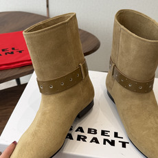 Isabel Marant 伊莎贝尔 26ss 少女感 一眼就心动 一脚蹬平底短靴 isabel marant Isabel Marant 伊莎贝尔 26ss 少女感 一眼就心动 一脚蹬平底短靴 isabel marant
