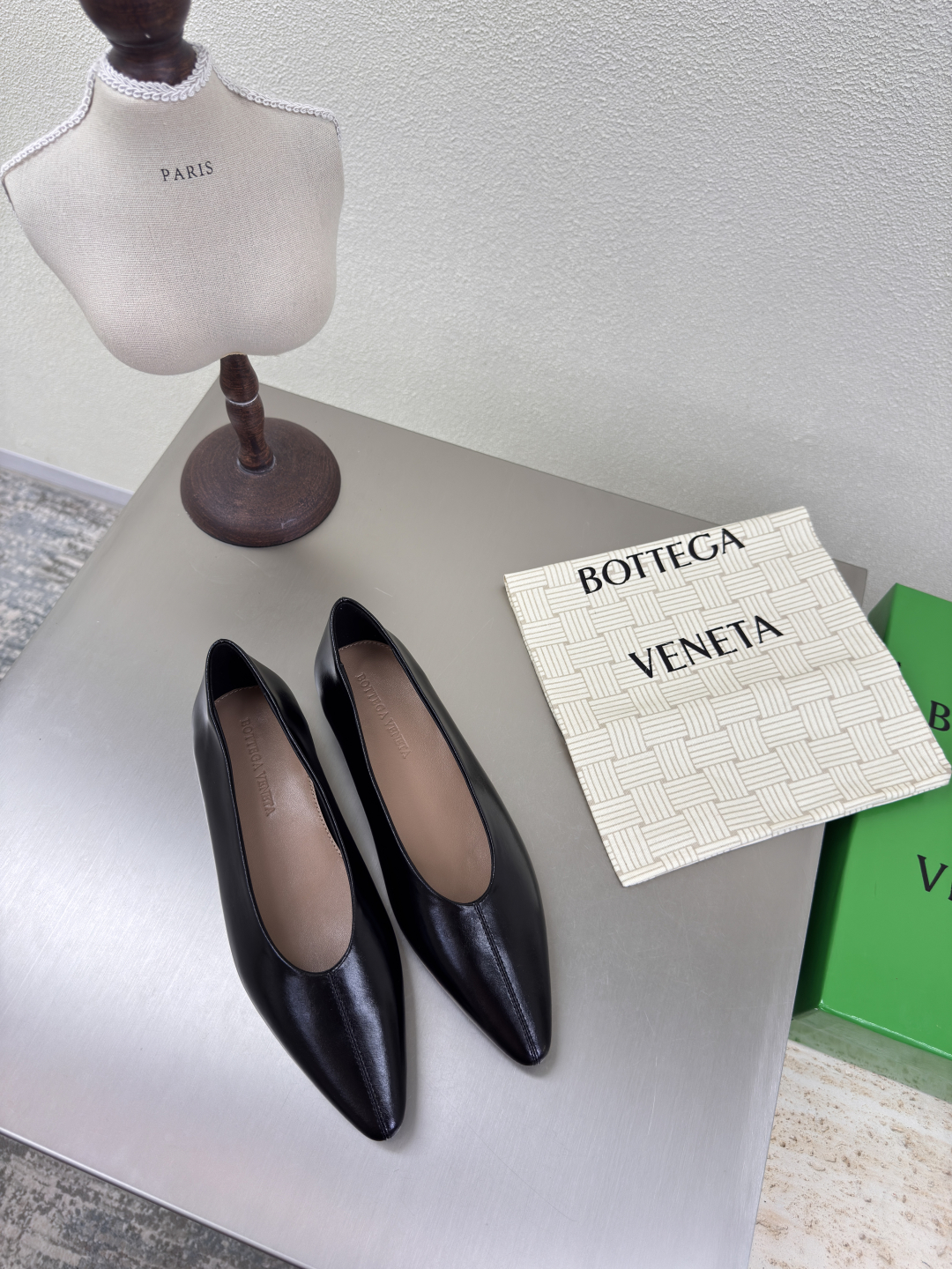 BV Sofia Ballet Shoes: Elegant Leather Design with High-End Comfort and Style