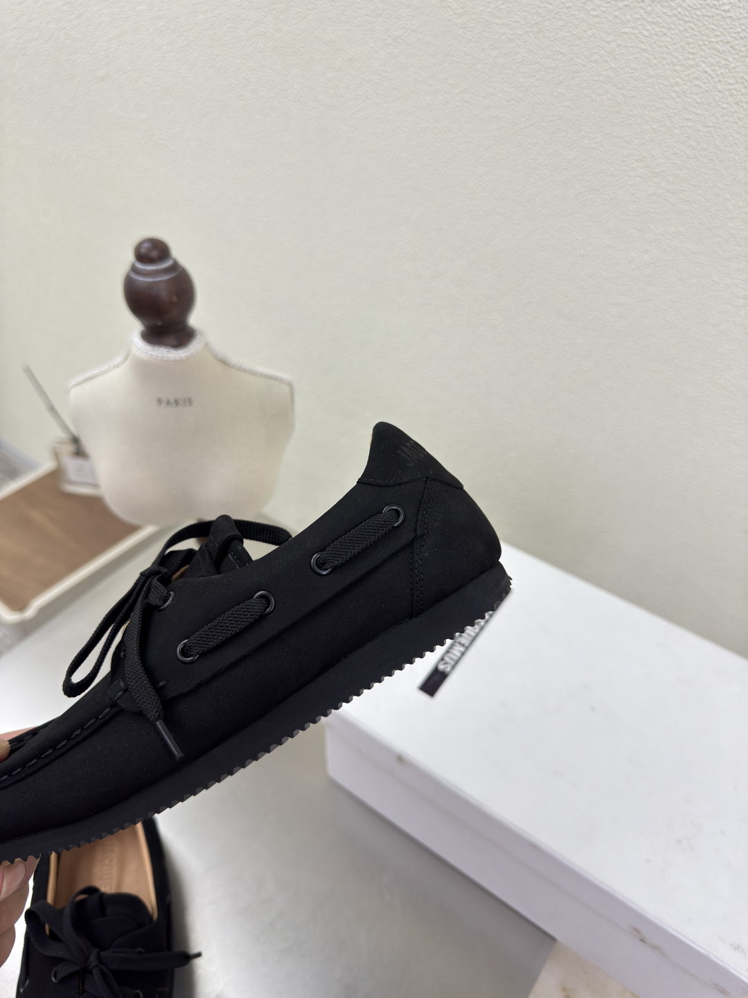 Jacquemus 25s Butterfly Black Sand-boiling Shoes: Lazy, Comfortable, and Distinctive. - 图片 9