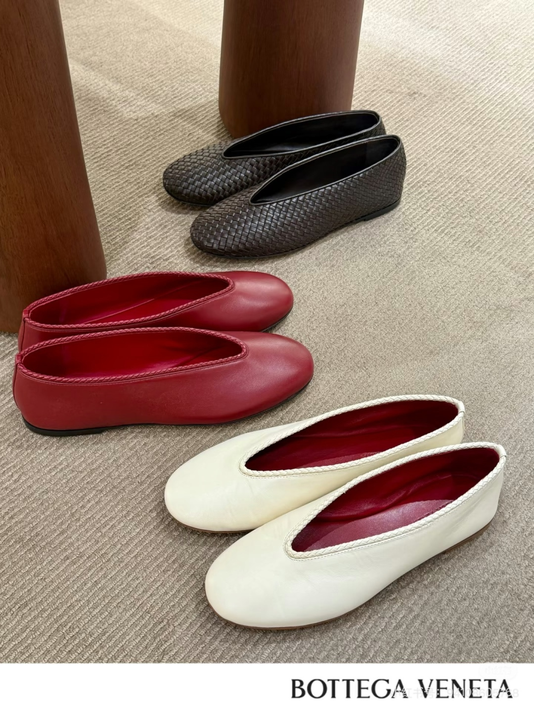 NO:492103,Official photo display, new color scheme of haute couture, apricot red, black red, white red, ballet shoes19860909官图展示 高定新配色 杏红 黑红 白红,芭蕾舞鞋,Women's Shoes