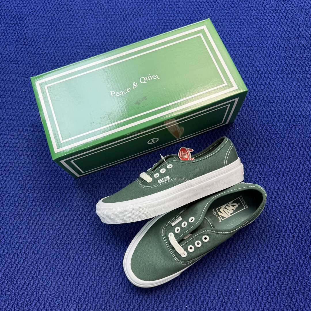 虎扑版！Vans Authentic 安纳海姆 K04V纯原级别外贸订单！万斯经典 硫化帆布板鞋正品海鸥