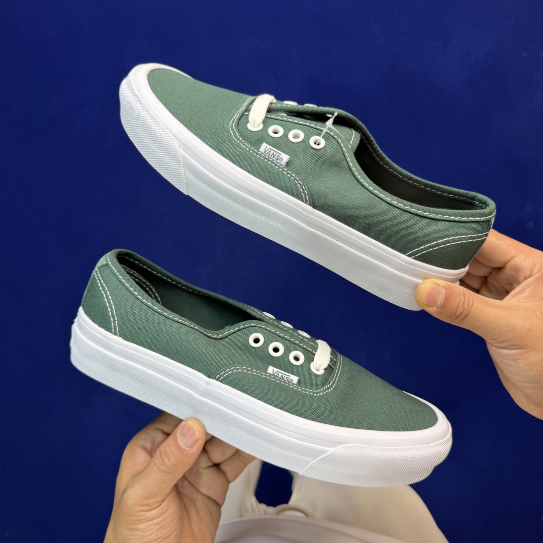 虎扑版！Vans Authentic 安纳海姆 K04V纯原级别外贸订单！万斯经典 硫化帆布板鞋正品海鸥