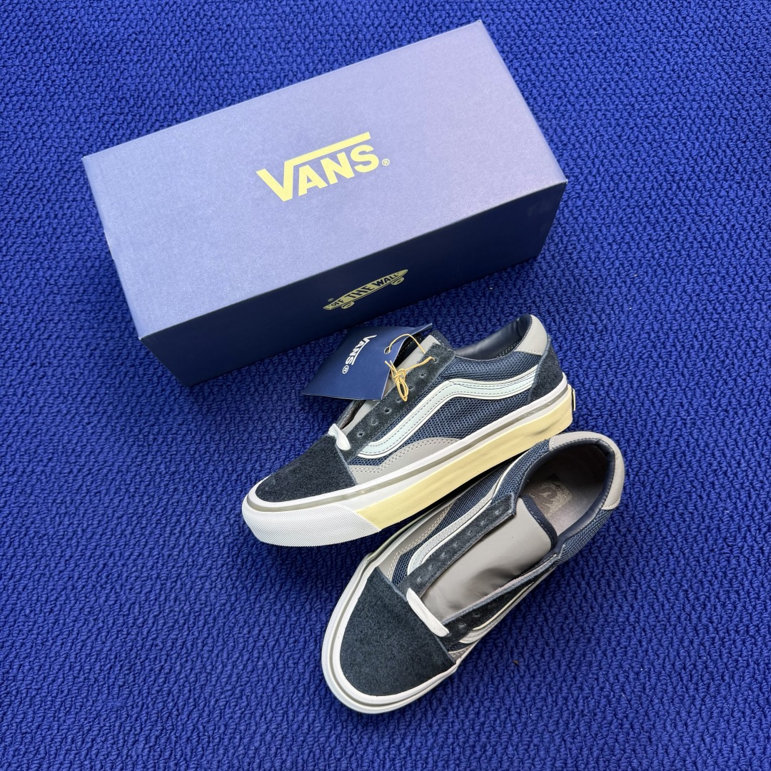 虎扑版！Vans Style 36 低帮 K06V纯原级别外贸订单！万斯经典 硫化帆布板鞋正品海鸥线 鞋