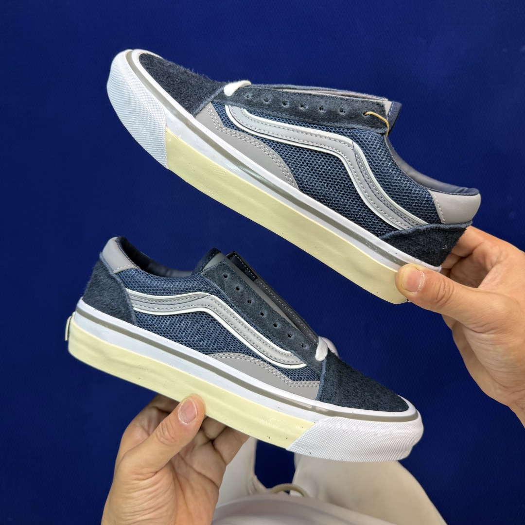 虎扑版！Vans Style 36 低帮 K06V纯原级别外贸订单！万斯经典 硫化帆布板鞋正品海鸥线 鞋