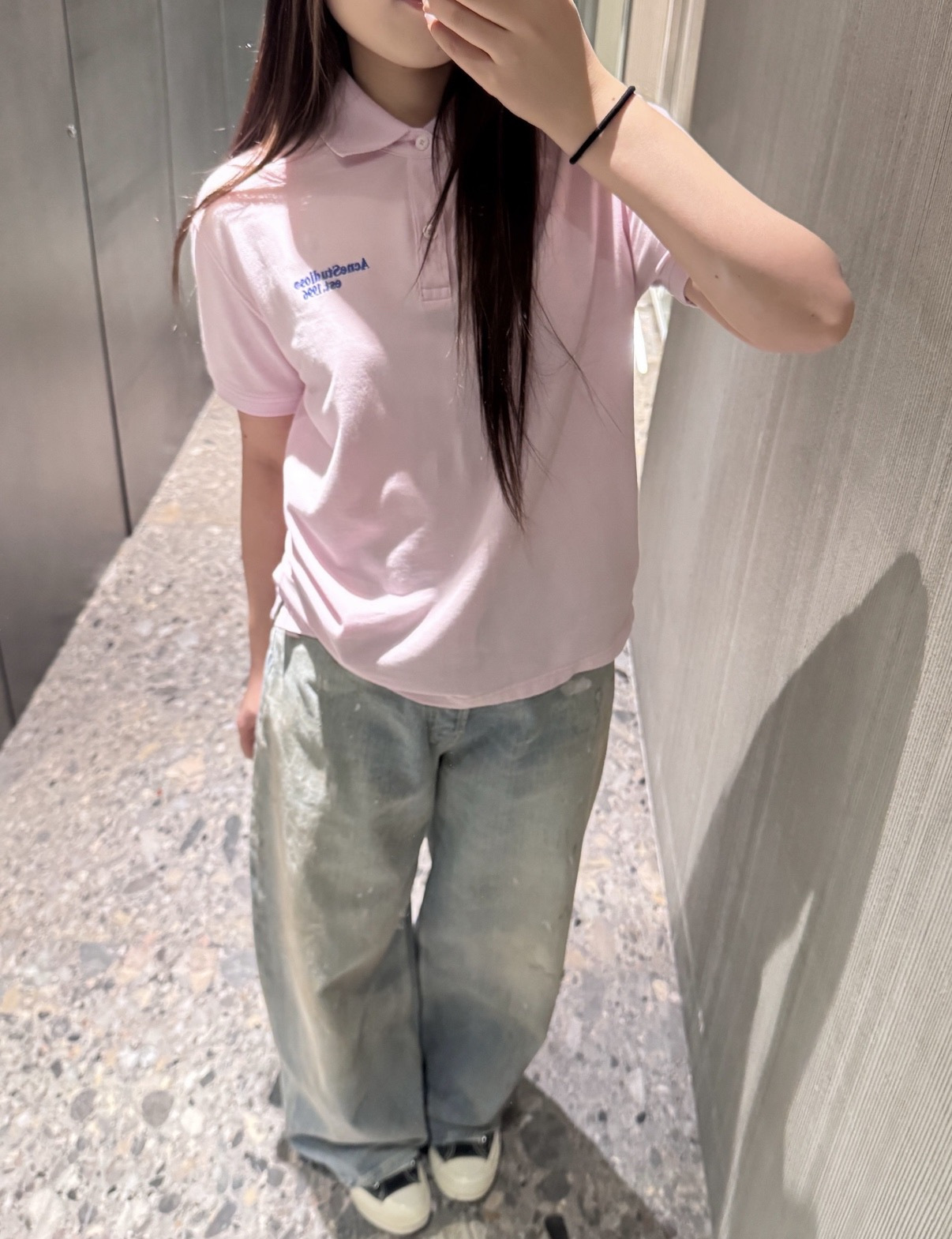 아크네스튜디오 자수 카라 반팔 티셔츠 26 SS 이미지 17