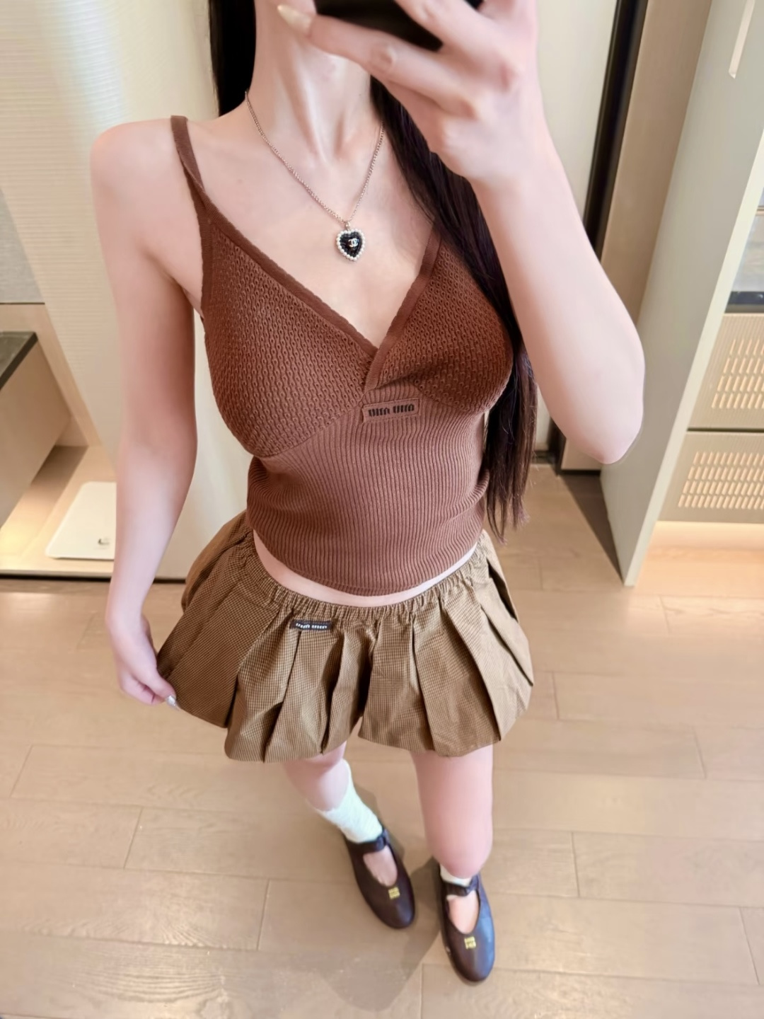 미우미우 26SS 여성 스커트 102273 Miu Miu Skirt