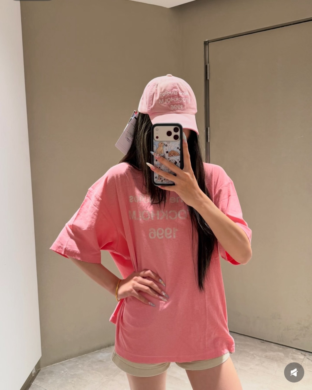 아크네스튜디오 26SS 여성 반팔 132849 Acne Studios T Shirt 썸네일 이미지
