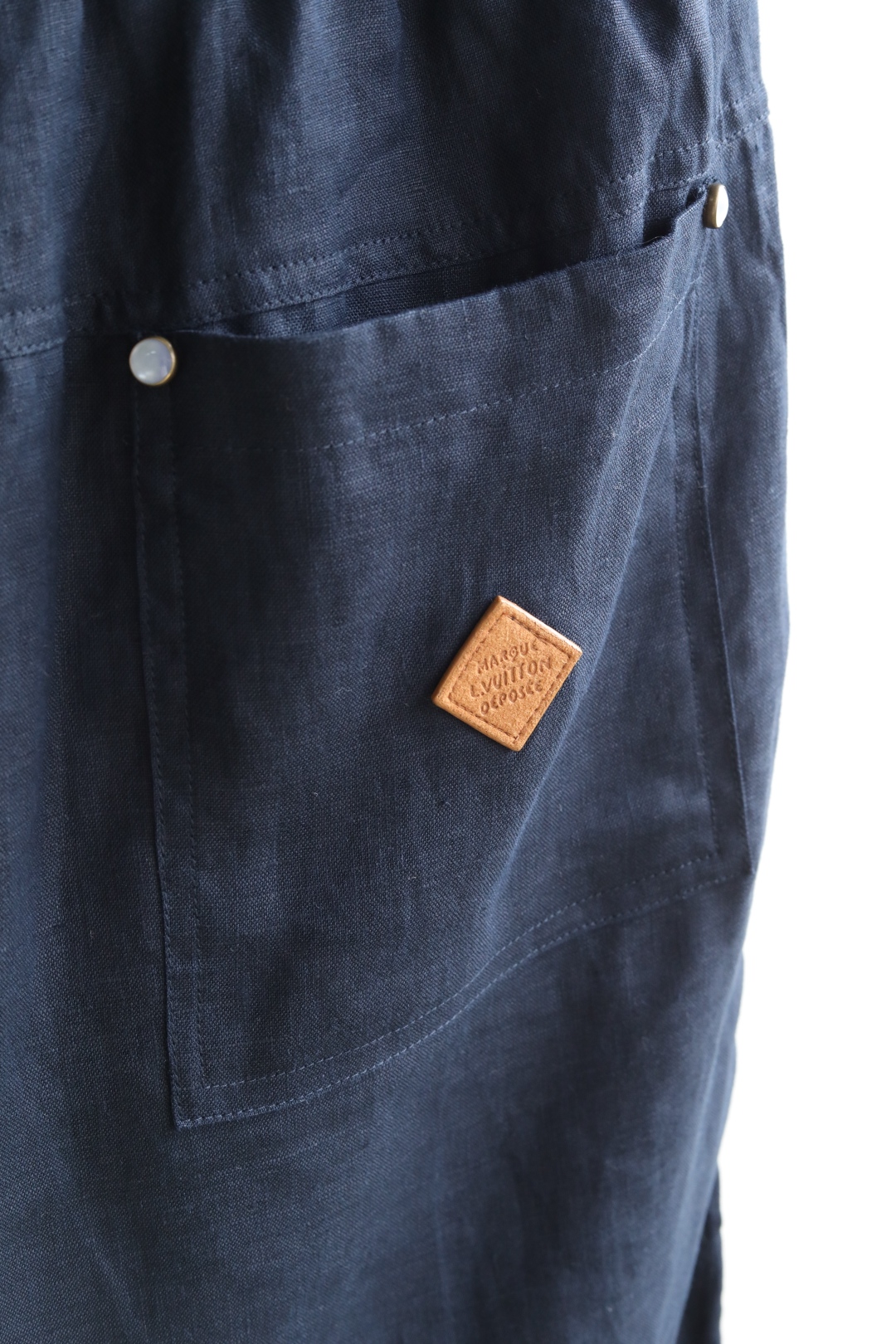 Louis Vuitton Summer Set: Lightweight Tencel-Linen Blend, Navy & Gray, Sizes 48-56 6 cmp i1745205573294 1144 0 2
