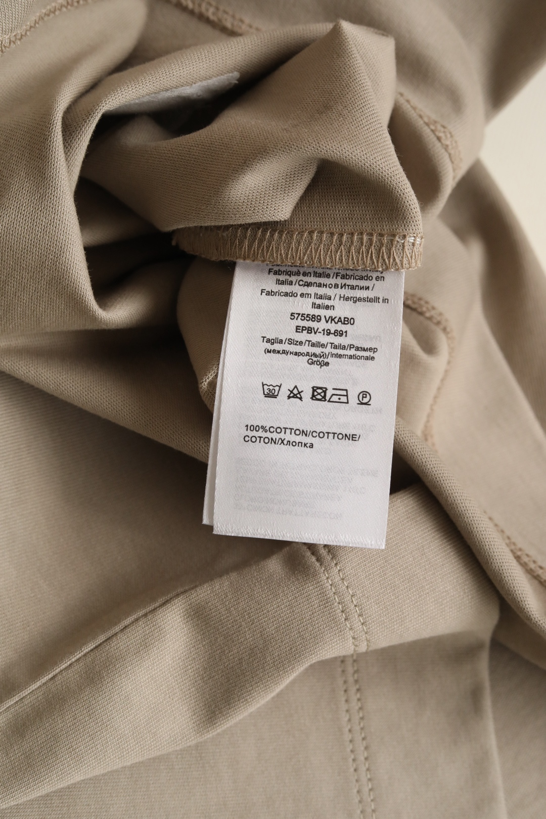 2026 春夏新款 TF｜静奢极简系列｜ 定织高支双纱棉，100%棉 材质的高克重打造，带来细腻柔软的体