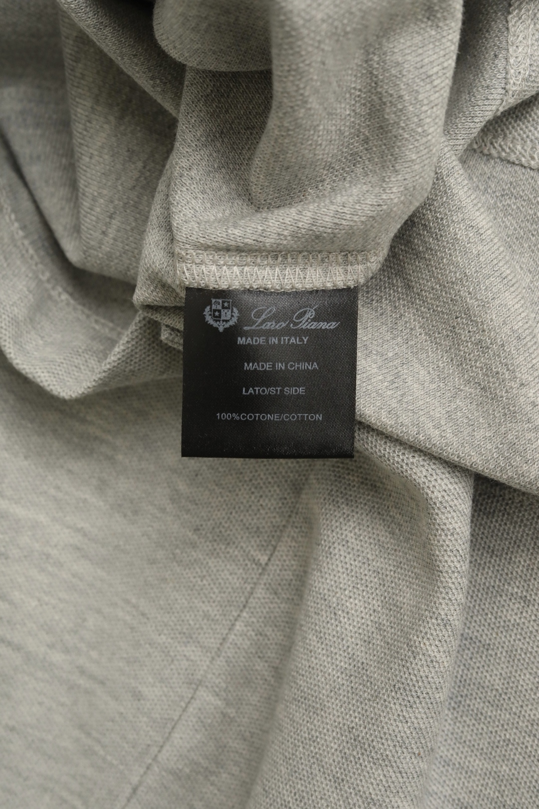 🆕 2026 NEW COLLECTION |春夏新品 Loro piana 独家双层领制轻薄T恤 选用