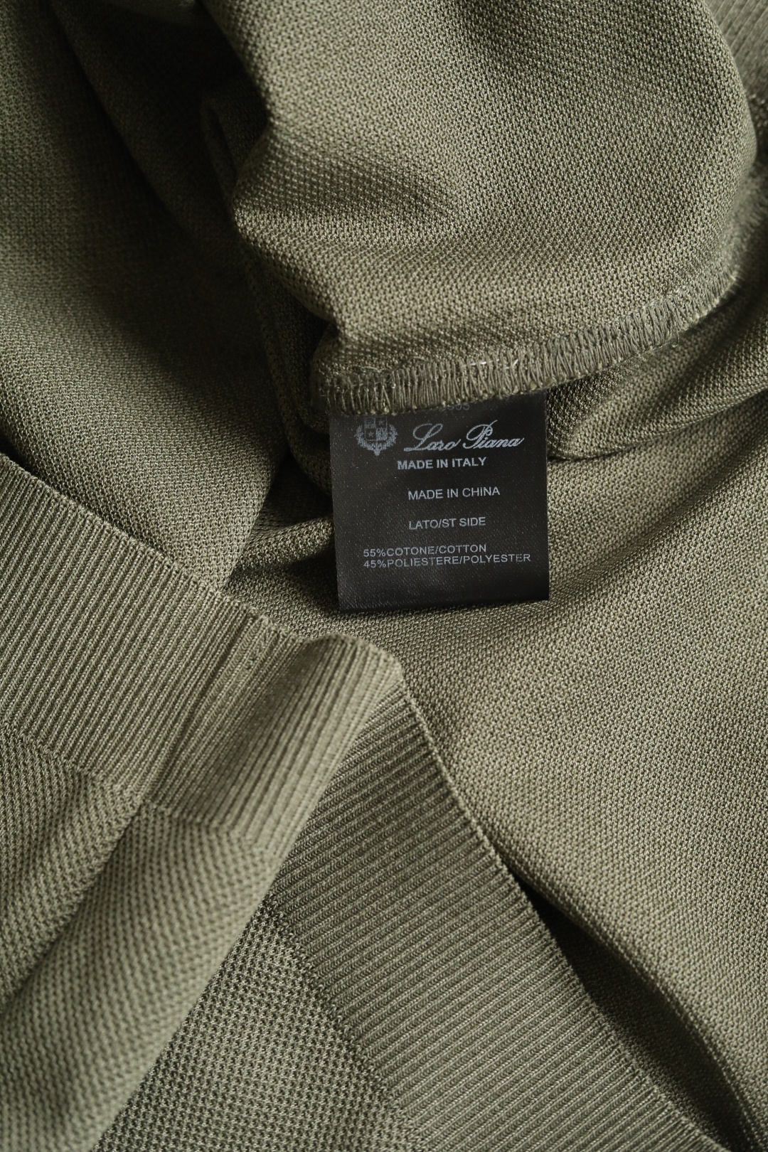 🔥 Loro Piana春夏款混纺针织🧶翻领 | 品质之选，清爽潇洒🔥**👕 **高品质面料**：精选5