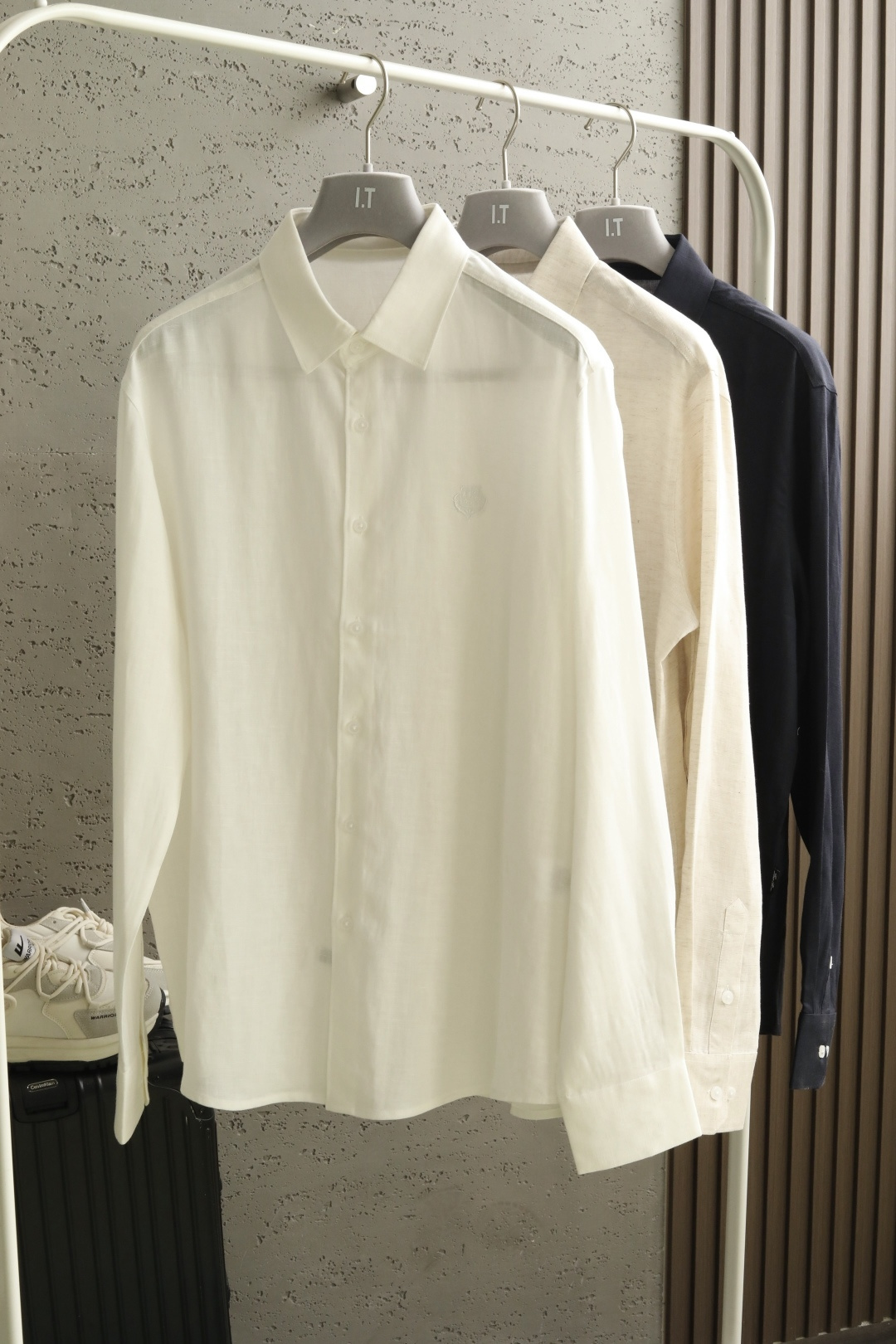 🆕 2026 SS SPRING SUMMER 春夏新款 Loro P 三色净版衬衣.极简优雅结构· 焕