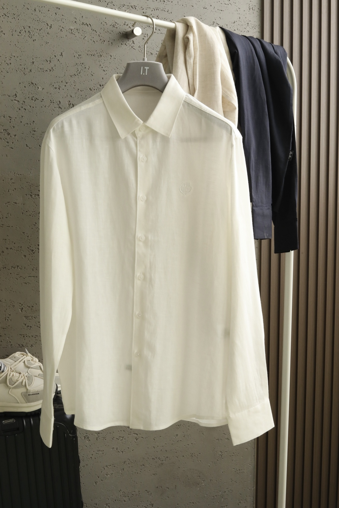 🆕 2026 SS SPRING SUMMER 春夏新款 Loro P 三色净版衬衣.极简优雅结构· 焕