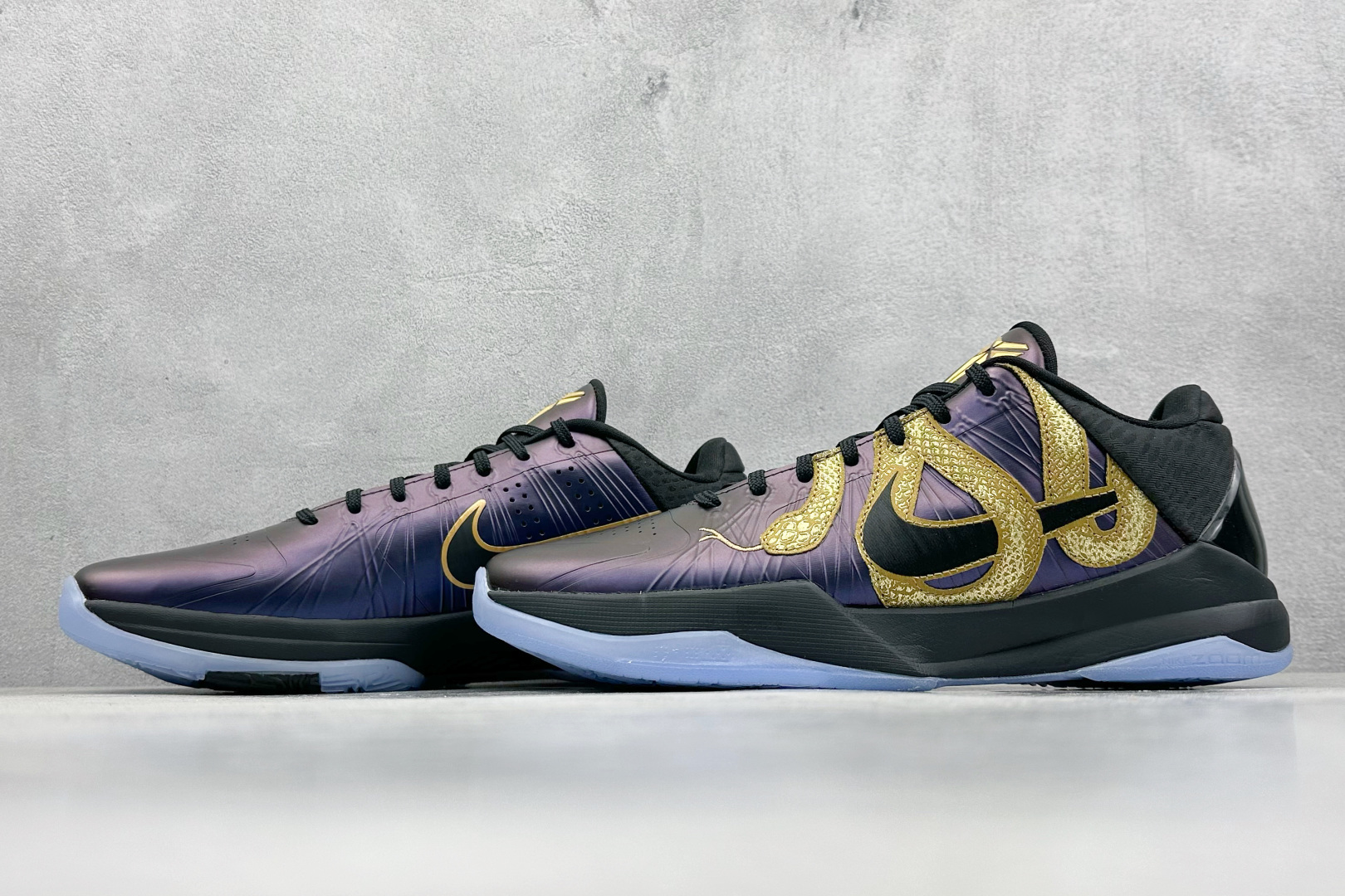 纯原 NK Zoom Kobe 5 Protro ”Year of the Mamba” 黑紫金  IB4481-500