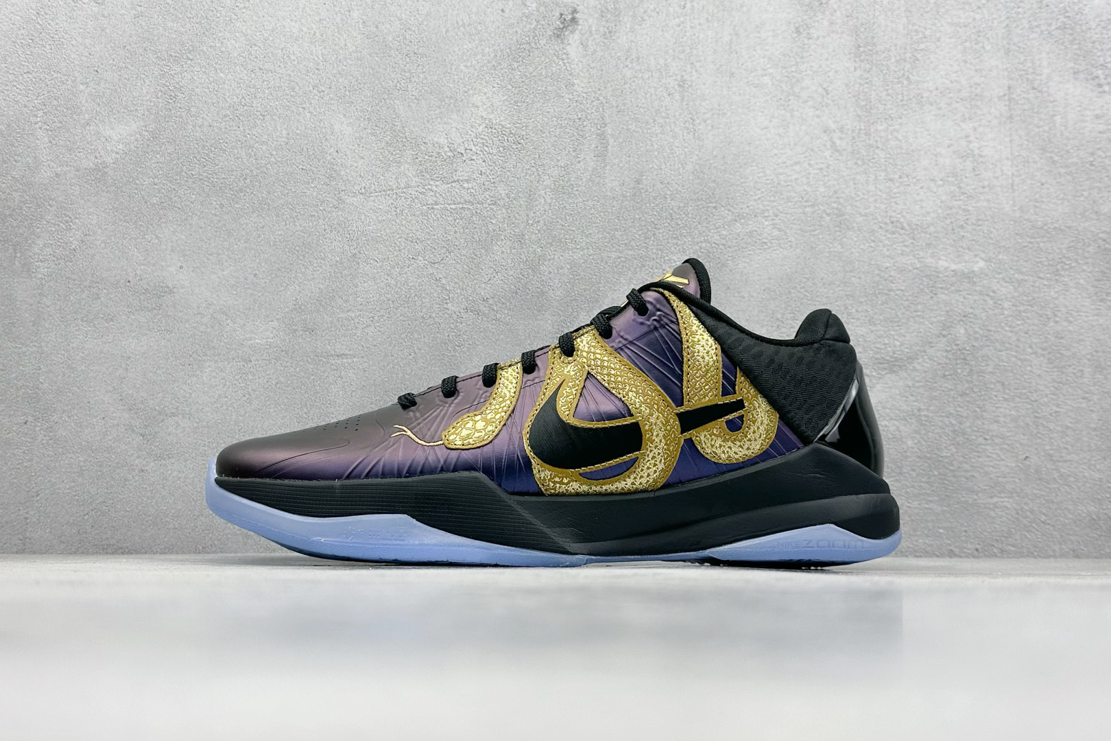 纯原 NK Zoom Kobe 5 Protro ”Year of the Mamba” 黑紫金  IB4481-500