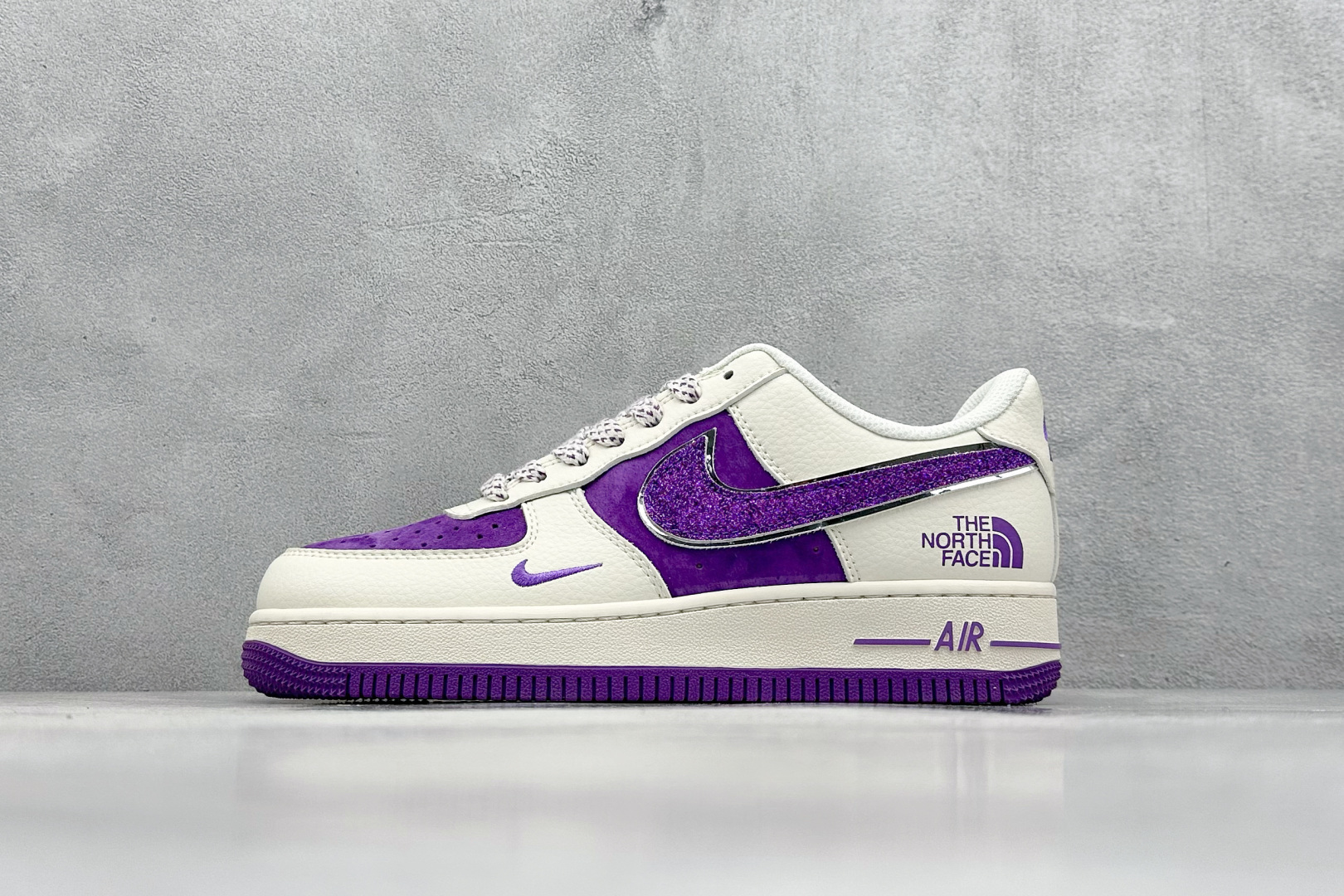 Nike Air Force 1 Low 07 x The North Face 白紫小钩满天星 QY6818-536