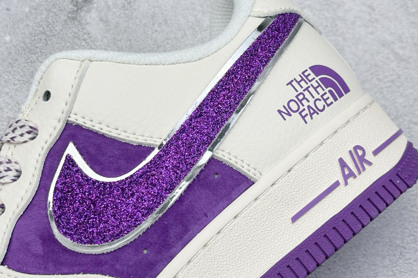 Nike Air Force 1 Low 07 x The North Face 白紫小钩满天星 QY6818-536