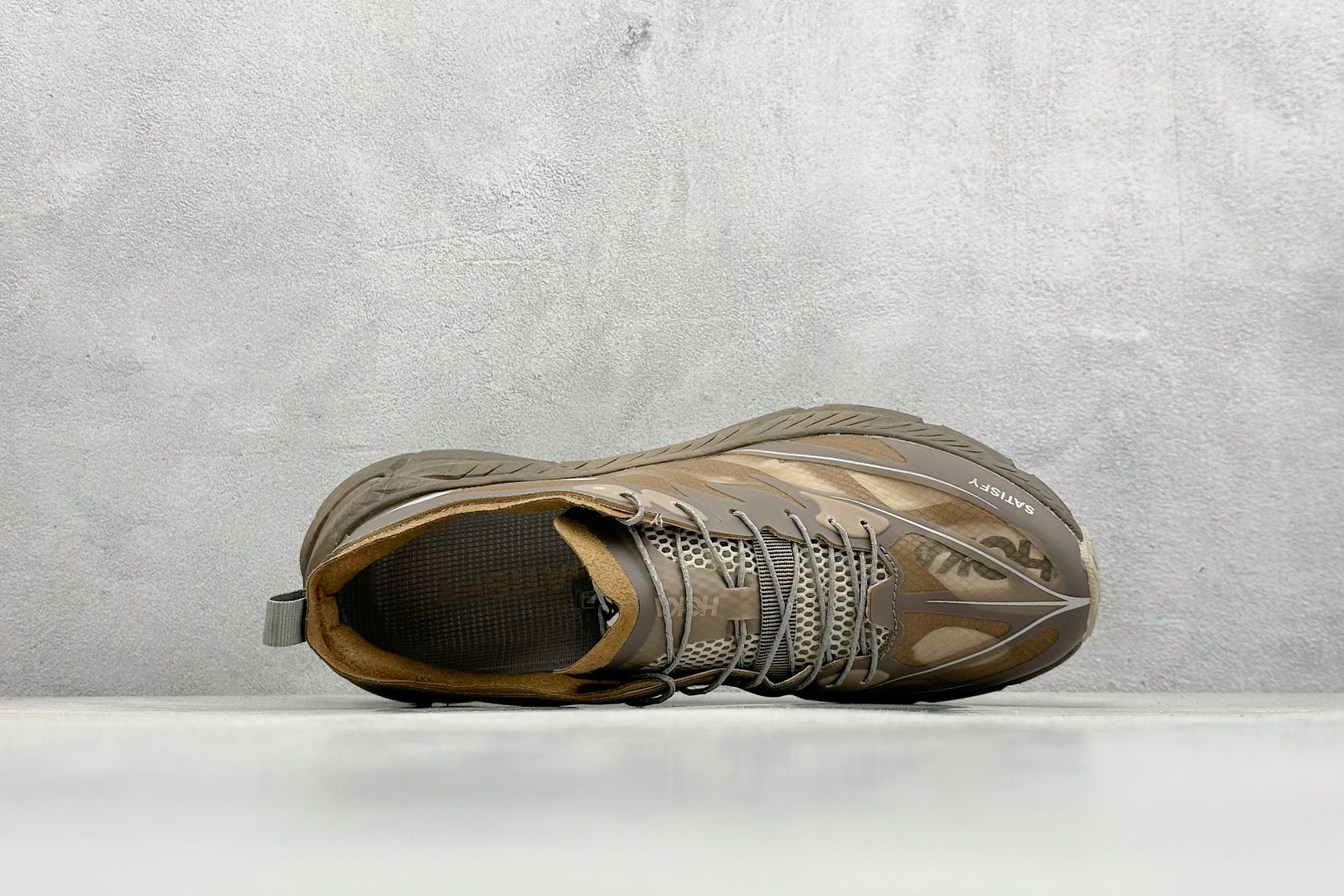 HK版 Satisfy xHOKA ONE ONE Mafate Speed 4 低帮专业越野跑步鞋   1157050/RBBR
