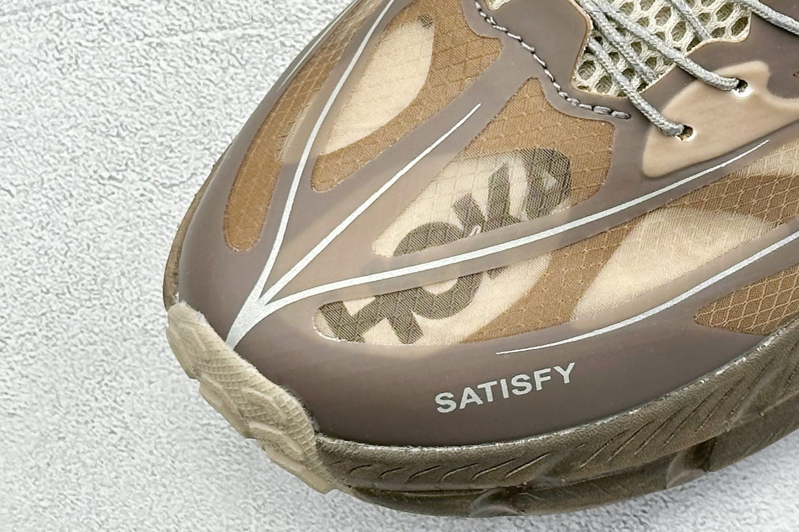 HK版 Satisfy xHOKA ONE ONE Mafate Speed 4 低帮专业越野跑步鞋   1157050/RBBR