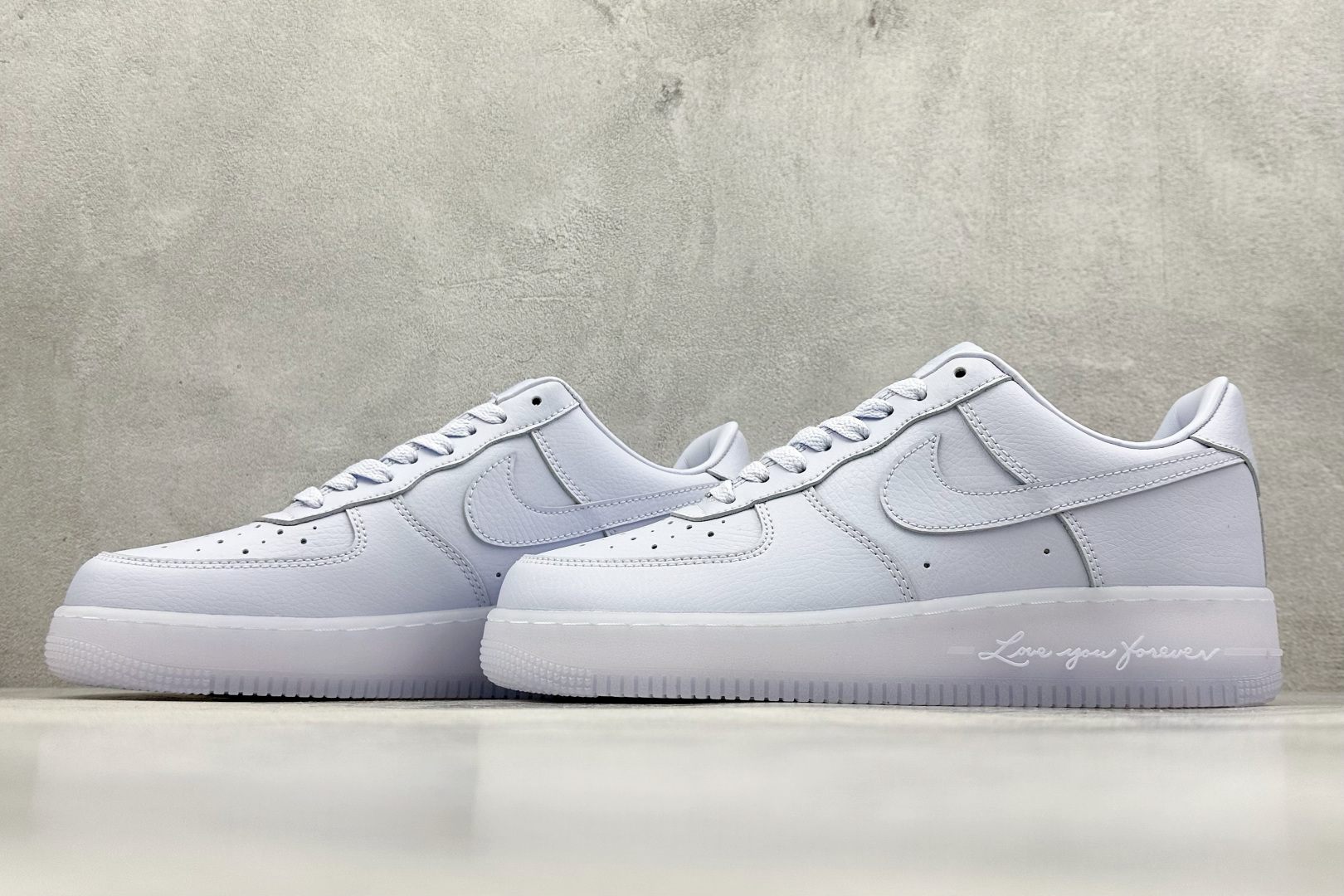 X版 Nike Air Force 1 Low 07 x NOCTA ”Love You Forever” 紫银色 CZ8065-500