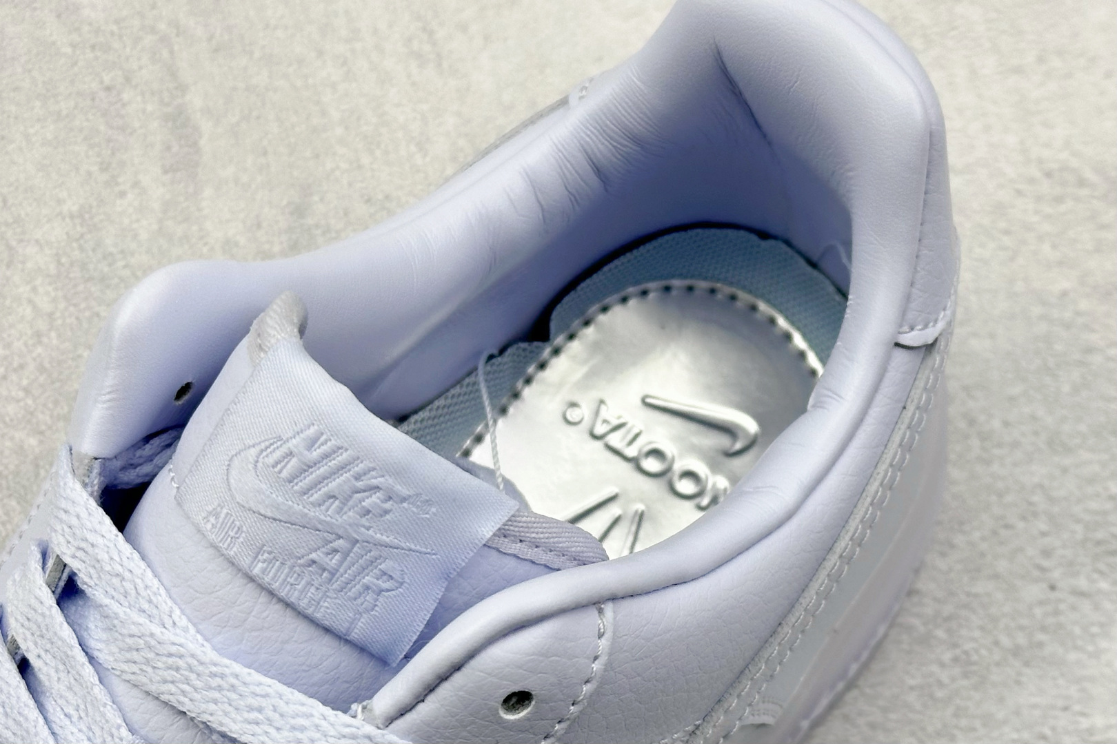X版 Nike Air Force 1 Low 07 x NOCTA ”Love You Forever” 紫银色 CZ8065-500