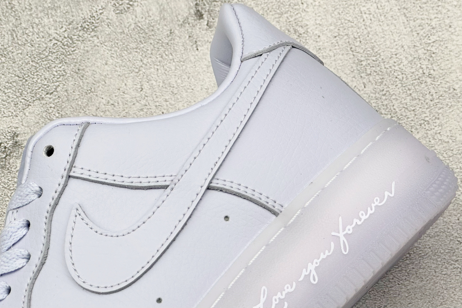 X版 Nike Air Force 1 Low 07 x NOCTA ”Love You Forever” 紫银色 CZ8065-500