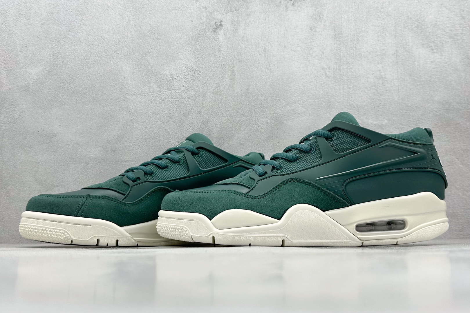 230 小绿X Air Jordan AJ4 RM 重制版低帮复古篮球鞋 FQ7940-300