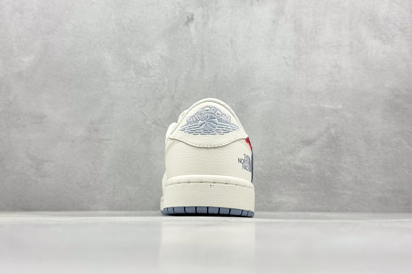 XC版 Travis Scott x Nike Air Jordan 1 Low x The North Face x Supreme Air Jordan 1 Low 反转米蓝小钩倒钩 DIY1688-007