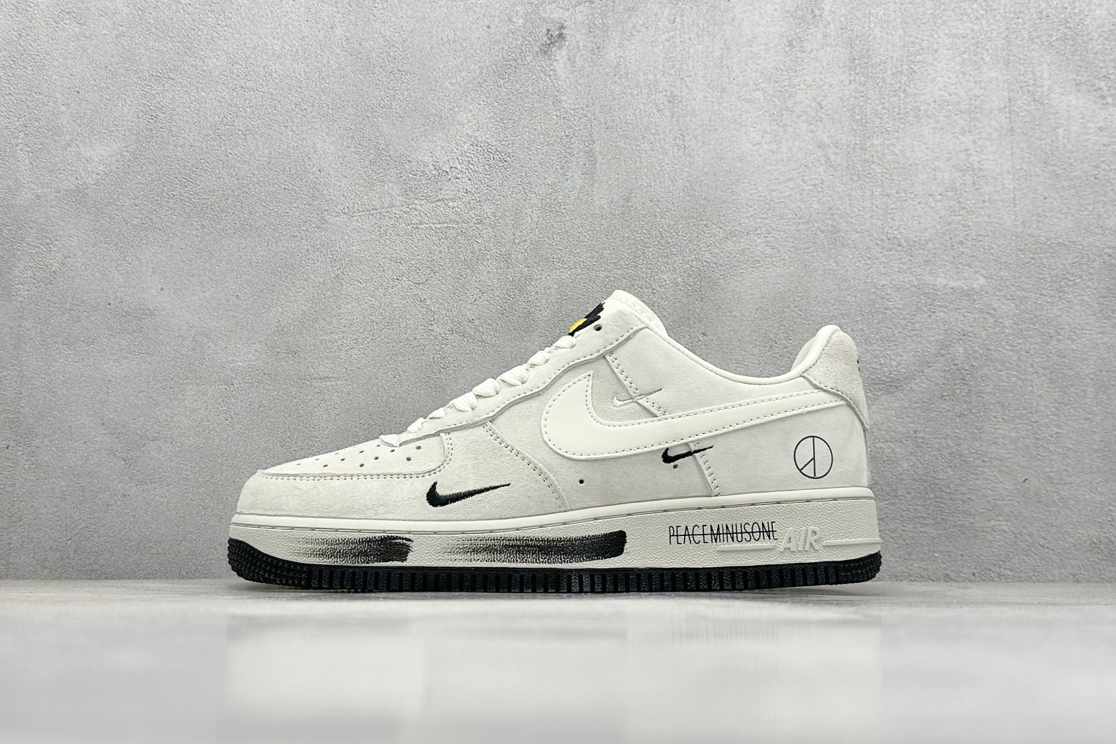260 XC版 Nike Air Force 1 Low 07 x Peaceminusone 灰黑三小钩 DF0188-035